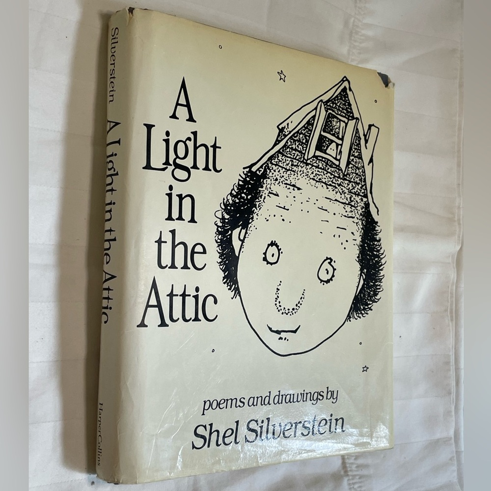 A Light In The Attic Shel Silverstein Book Pre Owned 1981 Poems And Drawings 📖 - Picture 2 of 9